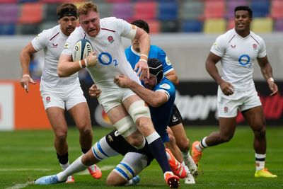 Argentina v England LIVE: Pumas denied try in controversial decision as tourists cling on for Nations Championship win