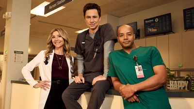 Scrubs’ Cast Is Filming Season 2 Of The Reboot, And Zach Braff Celebrated With Sweet Posts