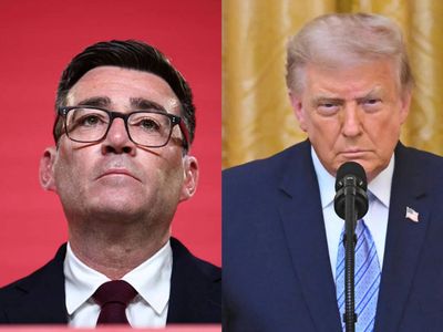 Andy Burnham faces key call on whether to let Donald Trump use UK military bases