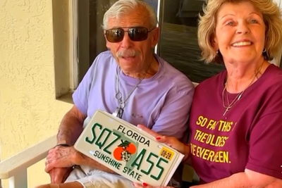 Driver gets a new license plate in the mail - and immediately spots a hilarious issue