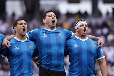 Why was Argentina's last-gasp try against England disallowed?