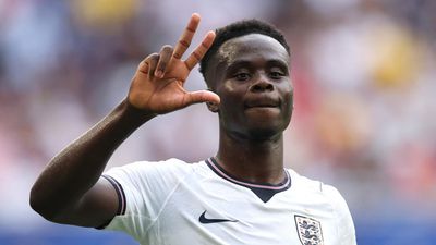Saka hits three as England beat France in 10-goal thriller for third place