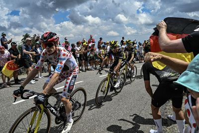 'It was certainly not a bad day' - Jonas Vingegaard remains upbeat despite latest time loss to Tadej Pogačar on Tour de France stage 14