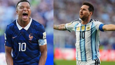 Kylian Mbappe passes Lionel Messi for career World Cup scoring record with 22 goals