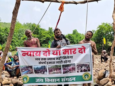 Police end 15-day Ken-Betwa protest marked by Jal, Chita, Faansi satyagrahas