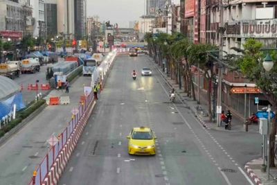 Roads partially reopen at Bangkok tunnel leak site