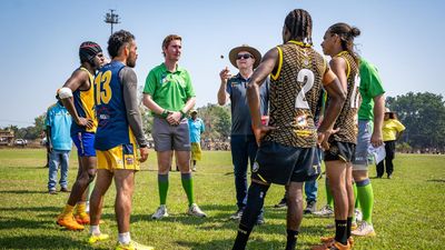 PM grilled on AFL team, Garma snub in first Tiwi trip
