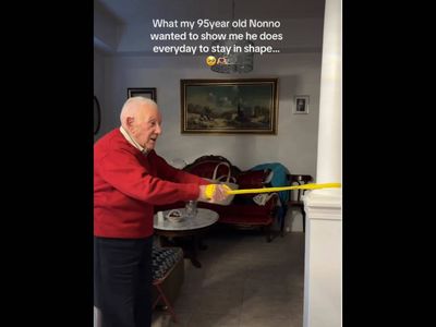 Canada's 95-year-old grandfather's daily habit goes viral: Meet Nonno, whose simple routine for staying active has the internet saying, 'Let's all take note'. Watch video