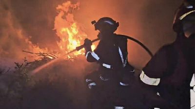 Wildfire scorches 13,000 hectares in central Spain's Guadalajara province