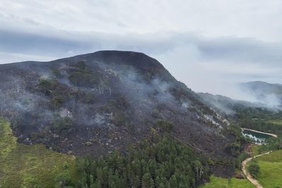 Cairngorms park bosses say wildfire region ‘largely surrounded’
