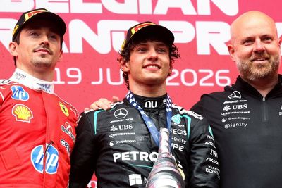 Charles Leclerc kept Kimi Antonelli "honest" in Belgian GP, says Naomi Schiff