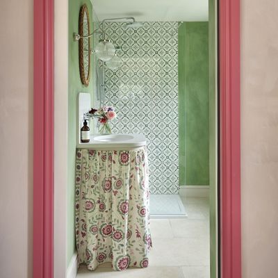 Pattern packed bathrooms are a simple way to add character to a practical space — here's how to layer patterns to suit any scheme