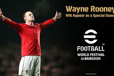 Wayne Rooney in BKK for eFootball World Festival