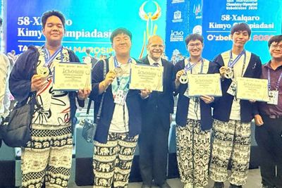 Thais shine at Chemistry Olympiad