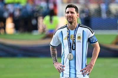 In pictures: Lionel Messi in tears after Argentina beaten by Spain in World Cup final