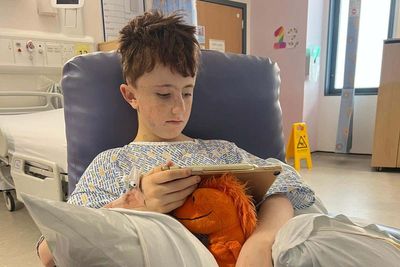 Boy, 13, ‘doing really well’ after brain tumour operated on with new technology