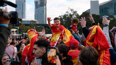 Spain's fans around Australia celebrate World Cup glory