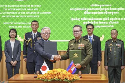 Japan to provide defence equipment to Cambodia under security aid programme