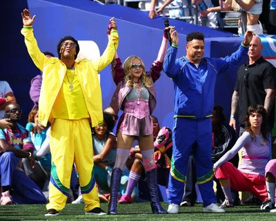 Hits, misses and Muppets: the star-studded World Cup half-time show nobody asked for