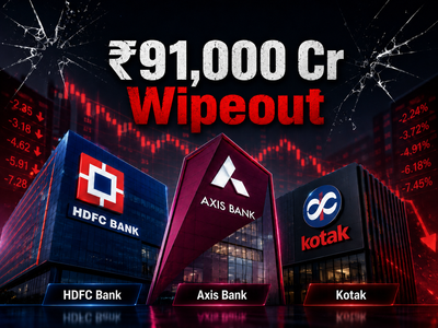 Rs 91,000 crore wipeout: What spooked HDFC Bank, Axis Bank and Kotak investors even as credit growth picked up?