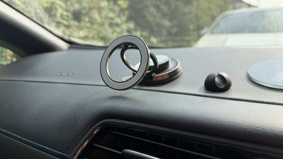 This minimalist car phone mount proves compact designs aren't always the answer