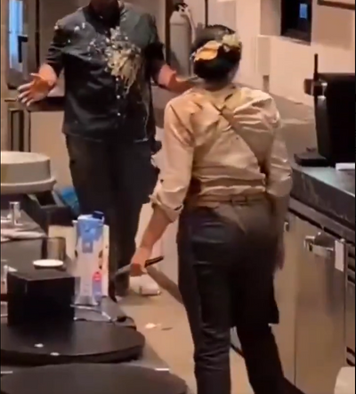 Watch: Hotel employee goes on rampage at Dominican Republic luxury resort, hurls plates at guests, and grabs knife before attacking co-workers