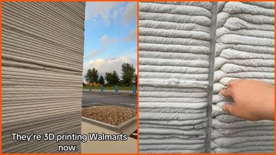 Man walks into a Walmart in Athens, Tennessee, and is stunned that something is very different about this one. Then he runs his hands along the wall