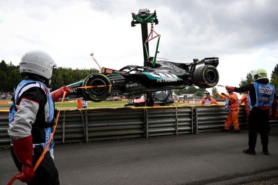 What we can learn from Mercedes' floor after Russell's Belgian GP retirement