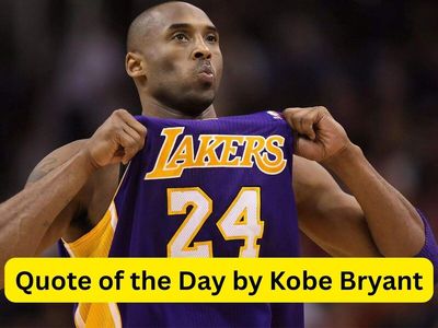 Quote of the Day by Kobe Bryant: "A lot of people say they want to be great, but they’re not willing to..." American footballer's powerful life lesson on success, discipline and chasing your biggest dreams