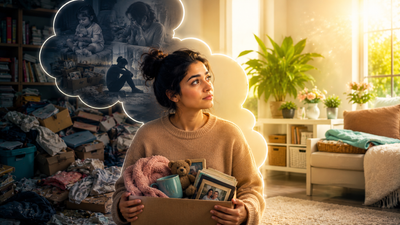Psychology says people who can't throw things away may be holding onto more than just objects