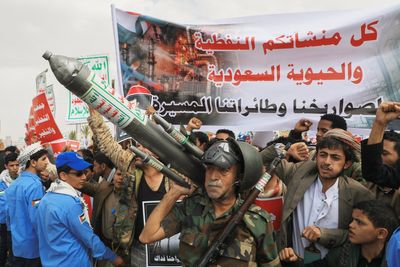 Yemen's Iranian-backed Houthis say they will block Saudi shipping at Red Sea gateway