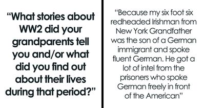 42 Times Grandparents Shared Horrifying Stories From World War 2, And Some Are Too Hard To Process
