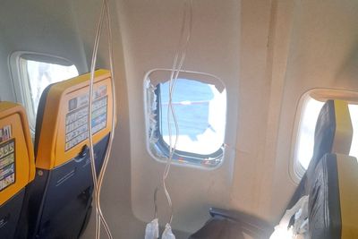 Ryanair insists planes are safe after passenger nearly sucked out of broken window