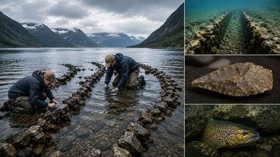 Archaeologists uncover 7,000-year-old fish traps that rewrite the story of life before farming in Scandinavia