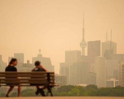 Canada issues air quality warnings over US wildfire smoke after Trump tariff threat