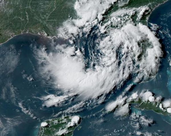 Weather warnings as tropical depression develops along US Gulf coast