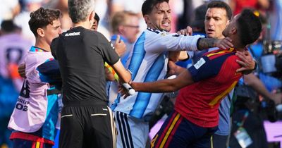 Fifa to investigate Argentina after players brawl during World Cup final