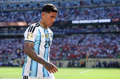 Enzo Fernandez breaks silence with message to Argentina fans after World Cup final red card