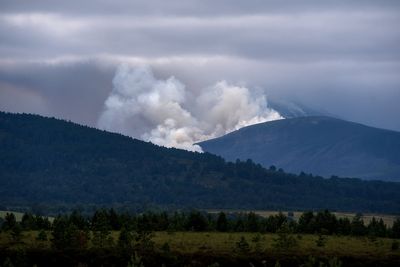 Wildfire warnings in Scotland extended