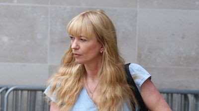 Sara Cox’s tailoring and trainers combination proves comfort-first styling never fails to look chic