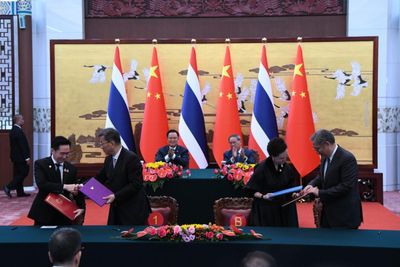 Sihasak hails PM's 'historic' China visit