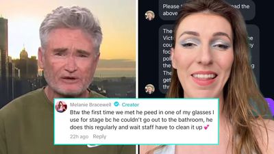 Dave ‘Hughesy’ Hughes Confirms He Peed In Melanie Bracewell’s Cup, Promises To Not Do It Again