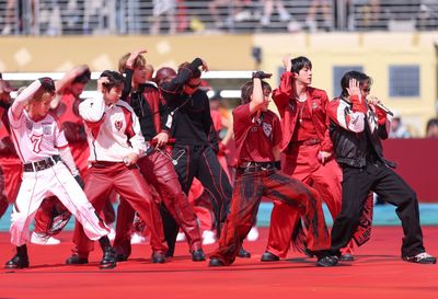 BTS' World Cup Halftime Show Reveals Why Singing While Dancing Pushes the Human Body to Its Limits