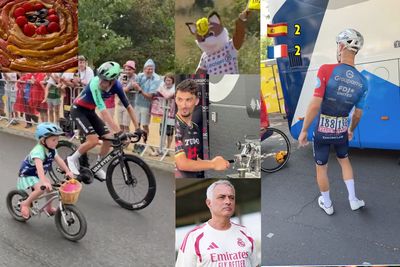 Horror hotels, delicious desserts and José Mourinho – week two of the 2026 Tour de France on social media