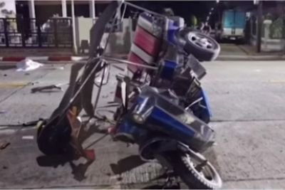 Tuk-tuk driver, passengers killed by drunk BMW driver