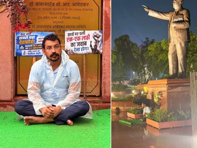 MP Chandrashekhar Azad demands Dharmendra Pradhan's resignation, stages overnight protest in Parliament regarding NEET paper leak