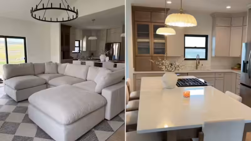 US couple saved up to $350,000 after living in a $600-a-month trailer before building their dream home