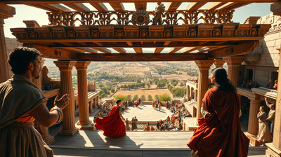 Inside the ancient Greek theatres where wooden stages rolled in and out for every performance