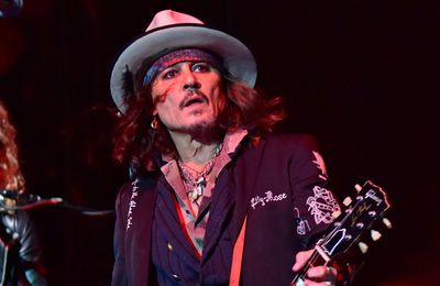 Hollywood Vampires say new album will happen when Johnny Depp leaves his '44‑room castle'