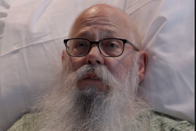 Grandpa hurled 8 feet in the air by rampaging bison relives terrifying attack after femur shattered